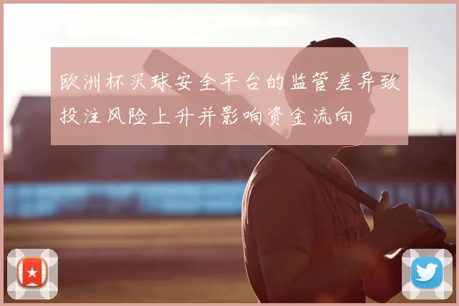 欧洲杯买球安全平台的监管差异致投注风险上升并影响资金流向